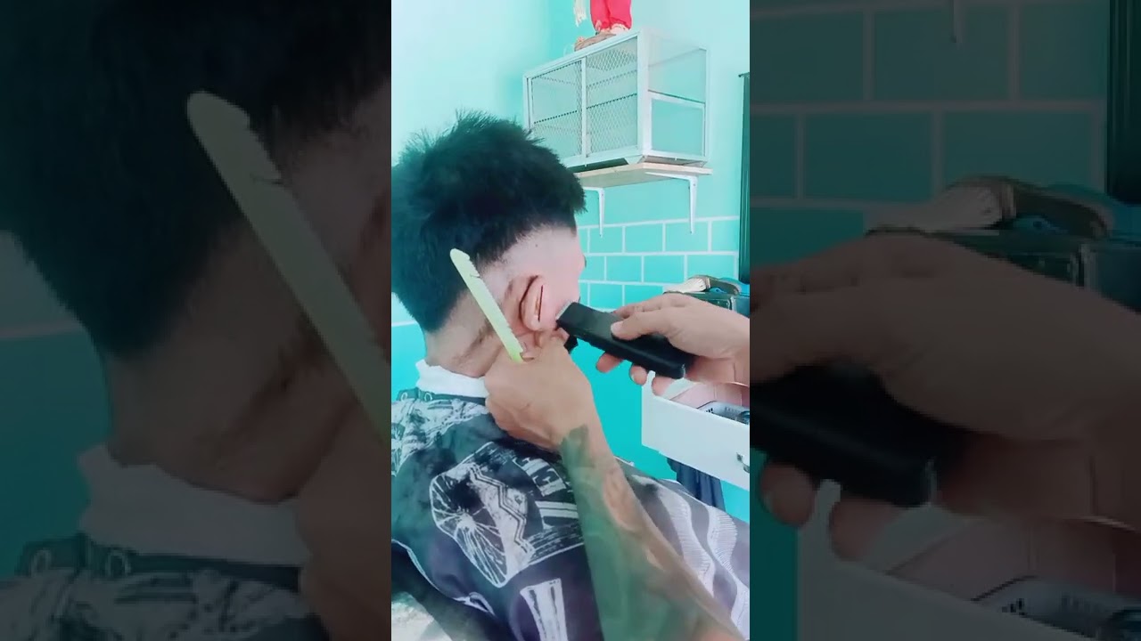 tutorial hair cut faded