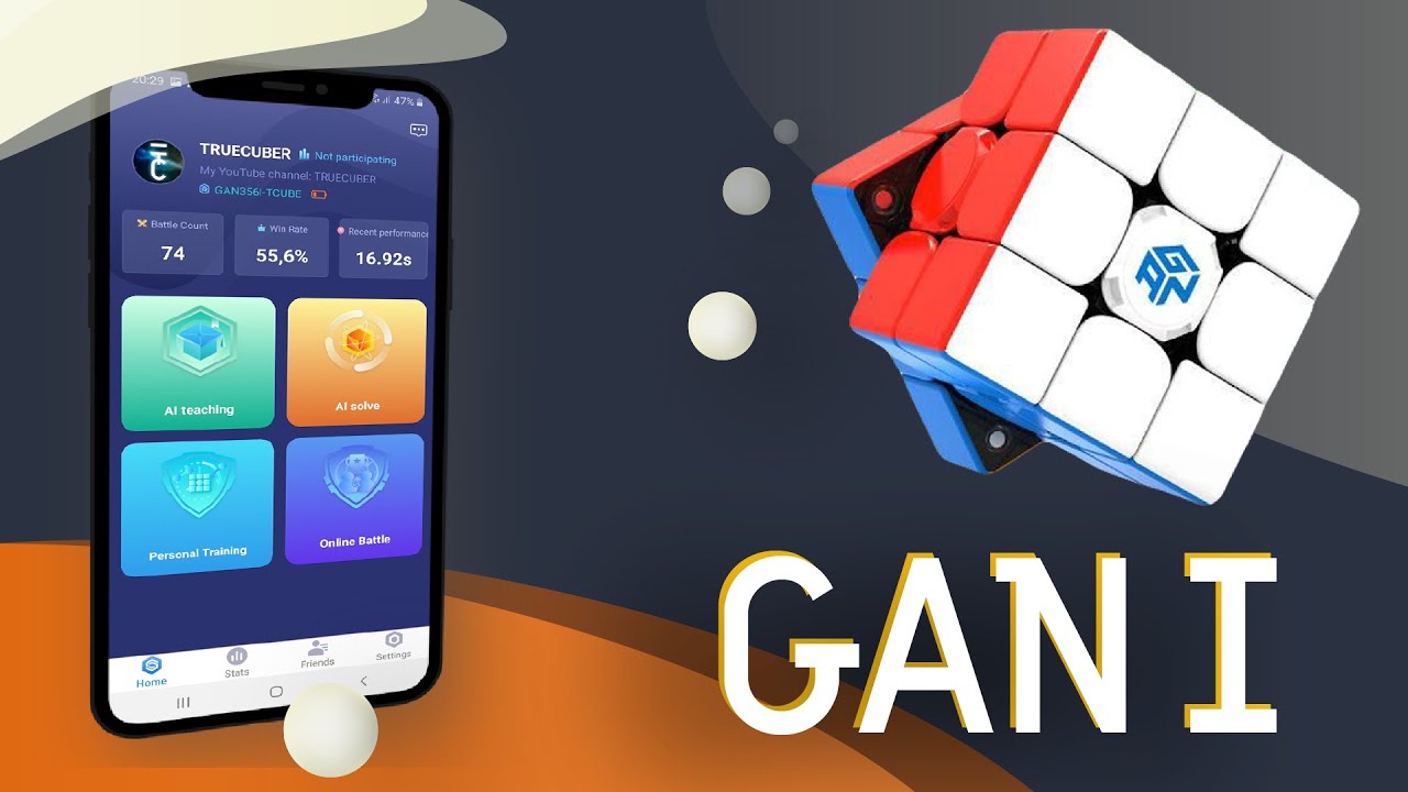 КУБИК БУДУЩЕГО|УМНЫЙ КУБ ОТ GAN|ОБЗОР НА GAN 356 I