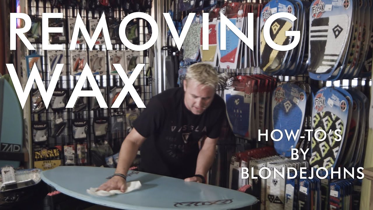 How to Remove Wax from Skimboard