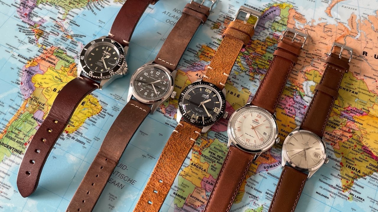 ColaReb Torino, Napoli, Venezia, Siena & Perugia Handmade Italian Leather Watch Straps | Review (4K)