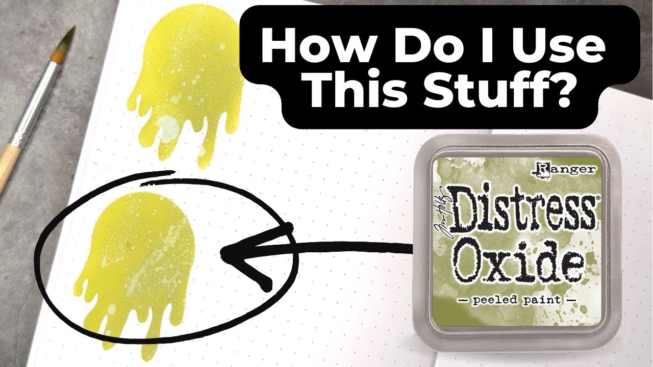 Distress Oxide: руководство для начинающих по созданию красочных поделок!