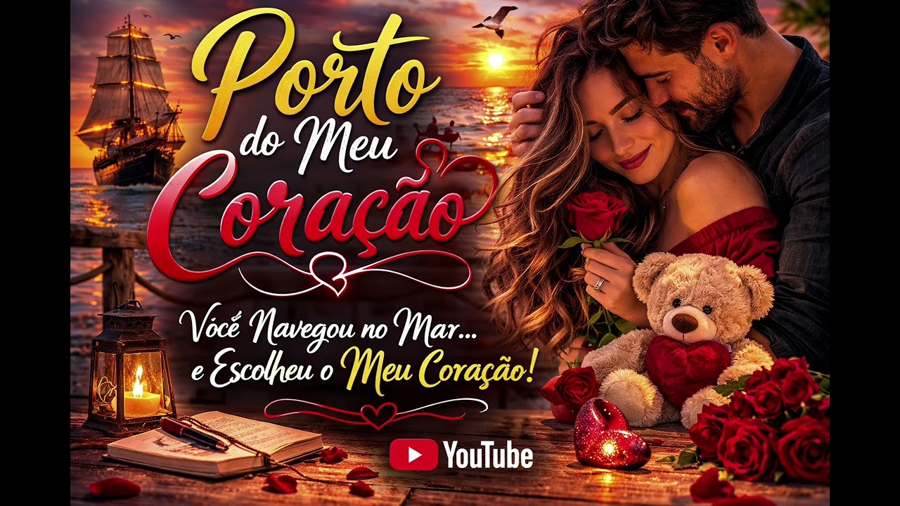 🎶 Música ❤️  Você Navegou no Mar e Encontrou Meu Coração