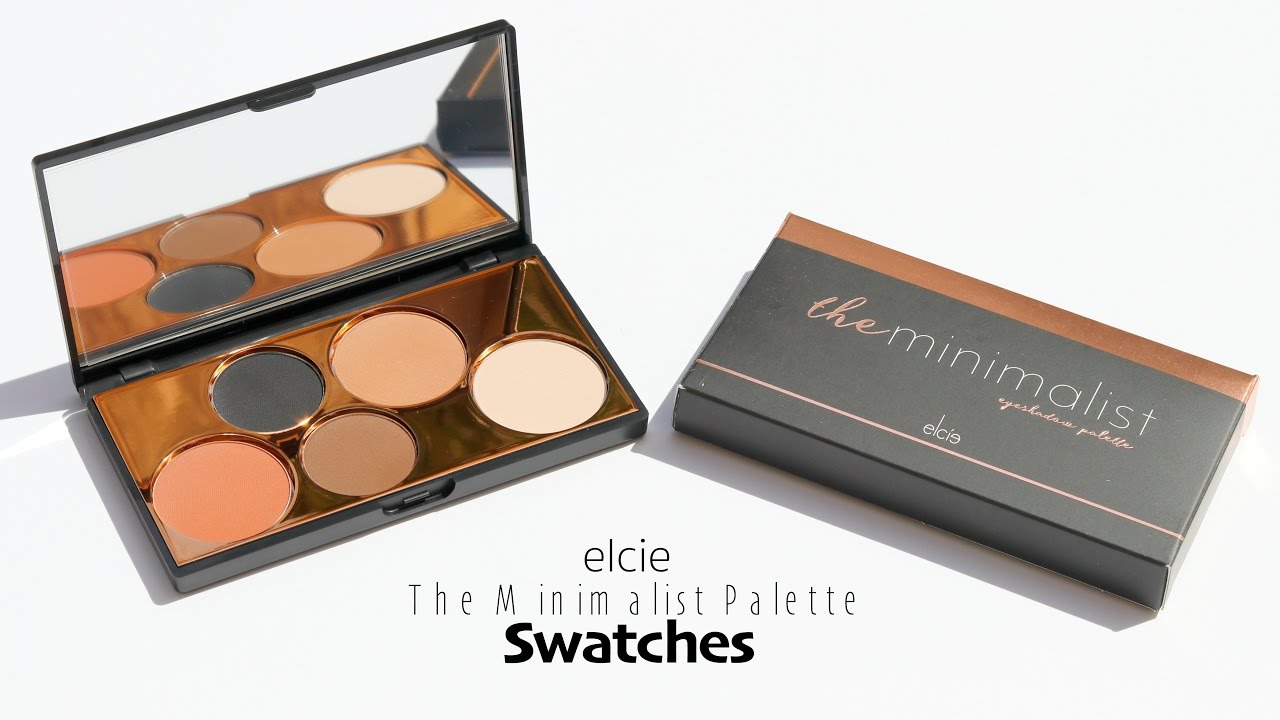 Elcie Cosmetics The Minimalist Eyeshadow Palette | SWATCHES