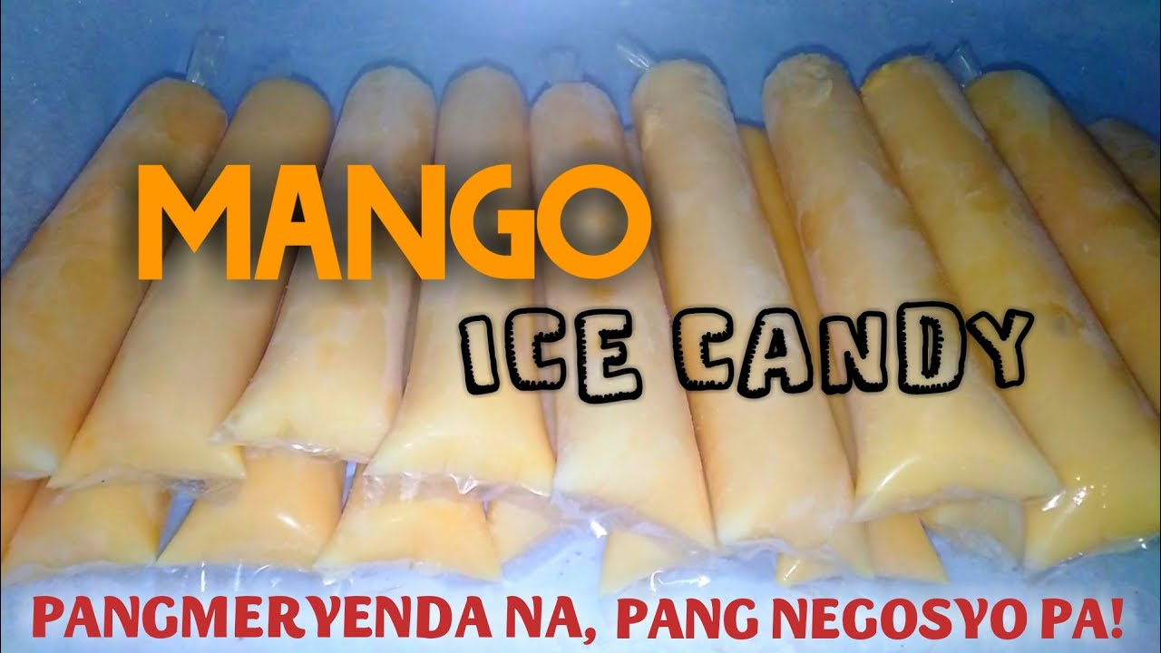 Mango Ice Candy (₱100 budget) Creamy and Flavorful