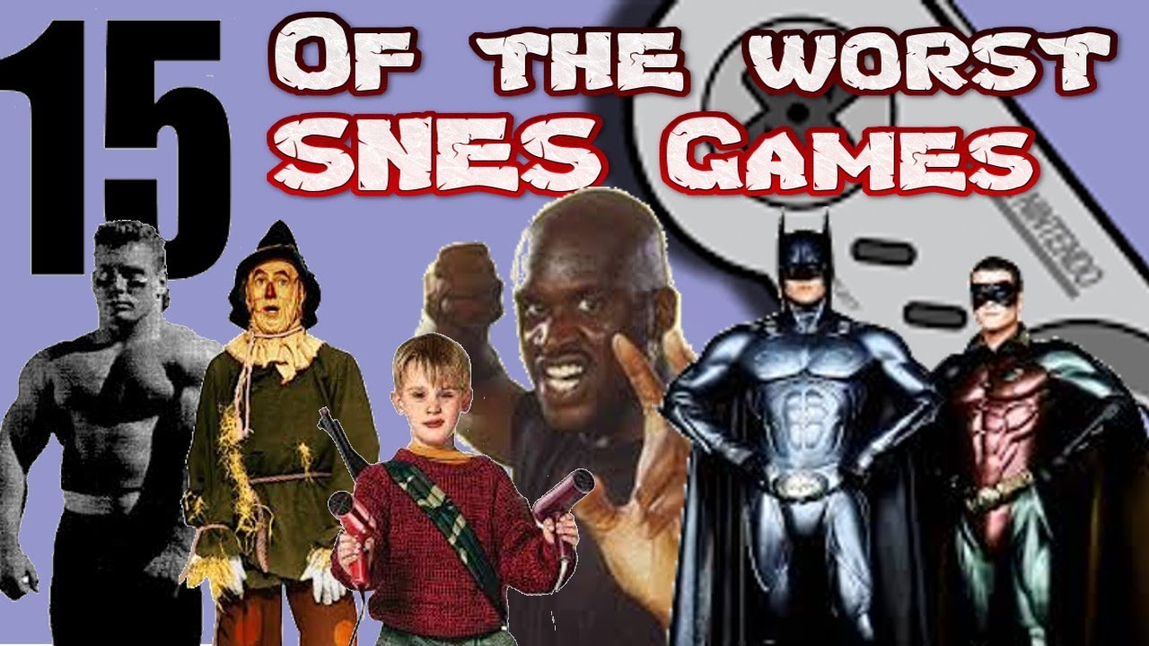 15 OF THE WORST SNES GAMES