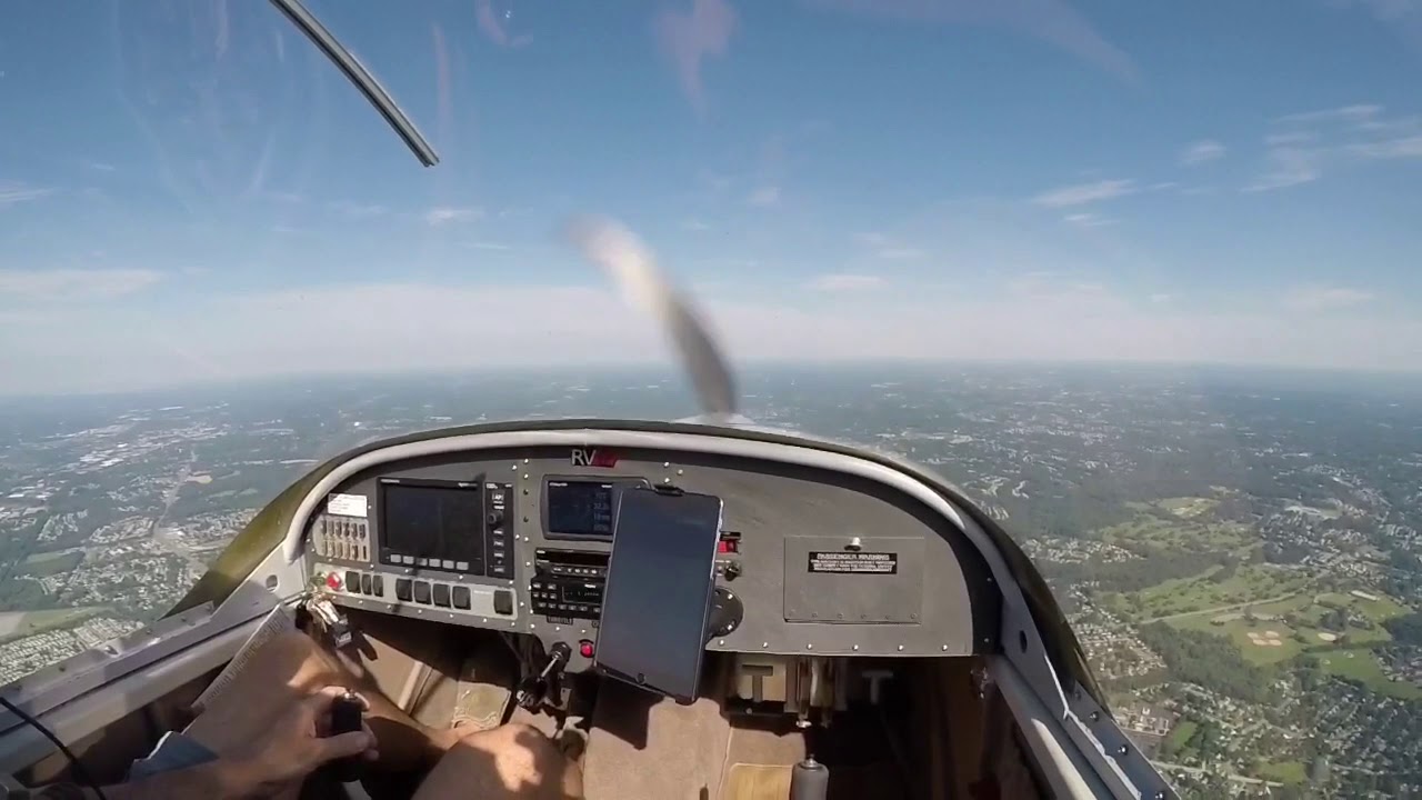 RV12 using my auto pilot and glad I have ADSB
