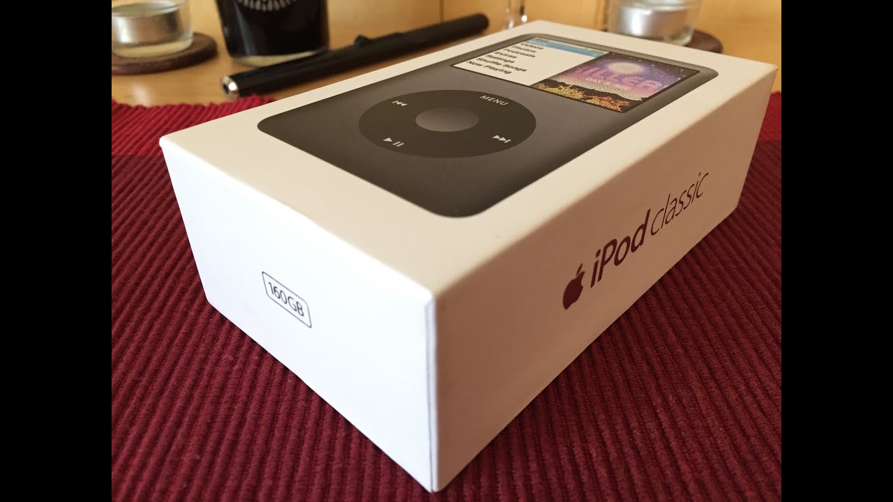 Apple iPod classic 7th generation unboxing