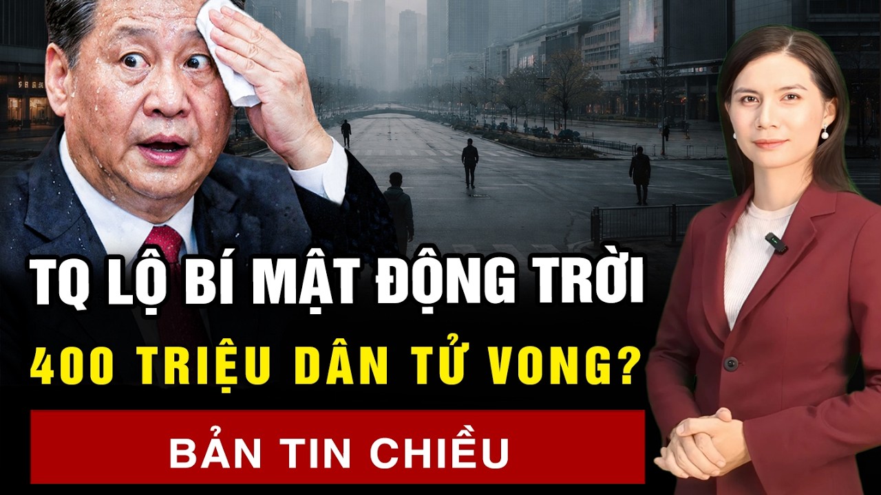 GDP và dân số Trung Quốc cùng gãy đổ, hàng triệu người tử vong sau đại dịch? | 60 Giây Tinh Hoa TV