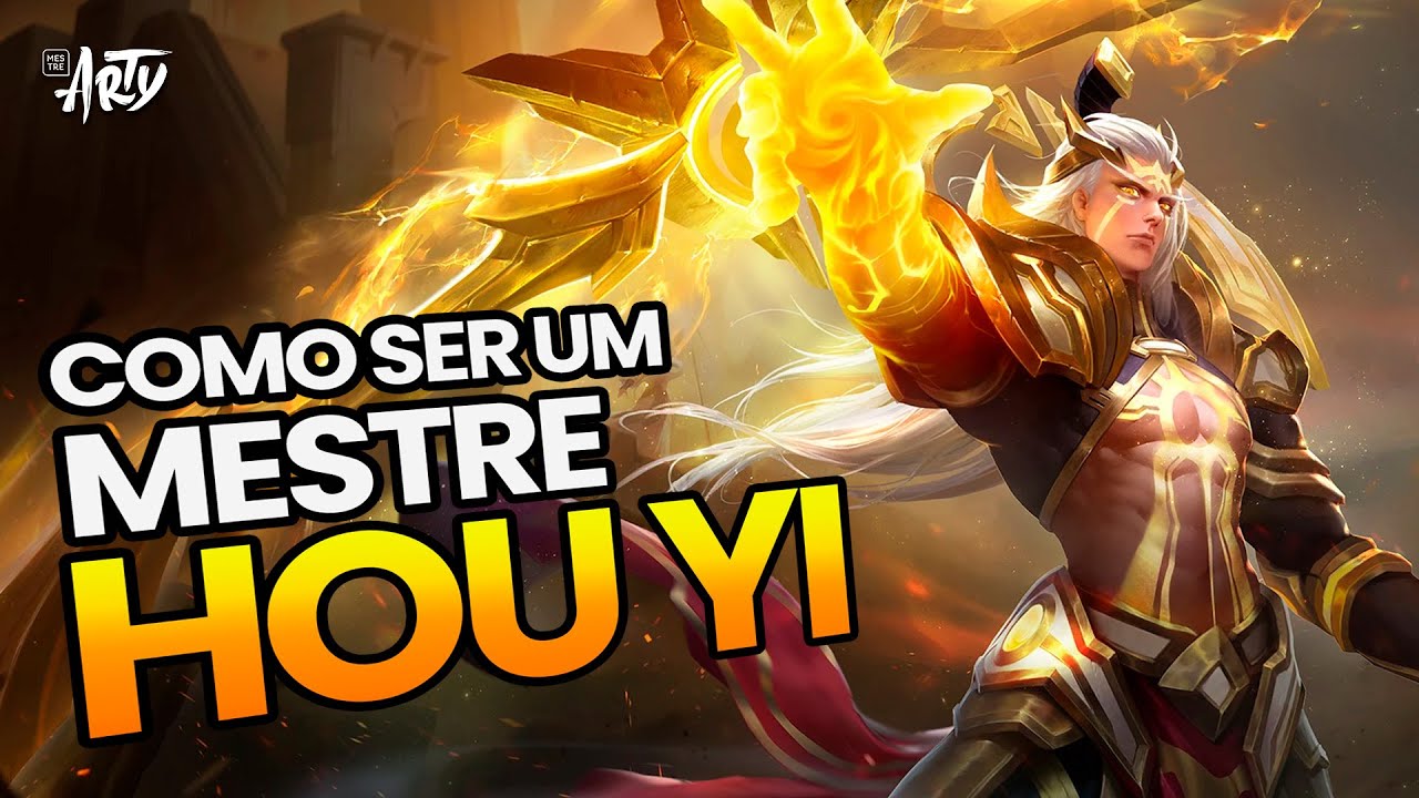 🏹 Guia de Como jogar de Hou Yi (Solarus) no Honor of Kings 👑 | BUILD