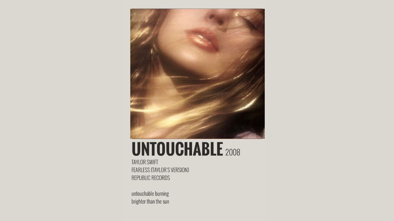 Untouchable - Taylor Swift (Taylor's Version) (Sped Up)