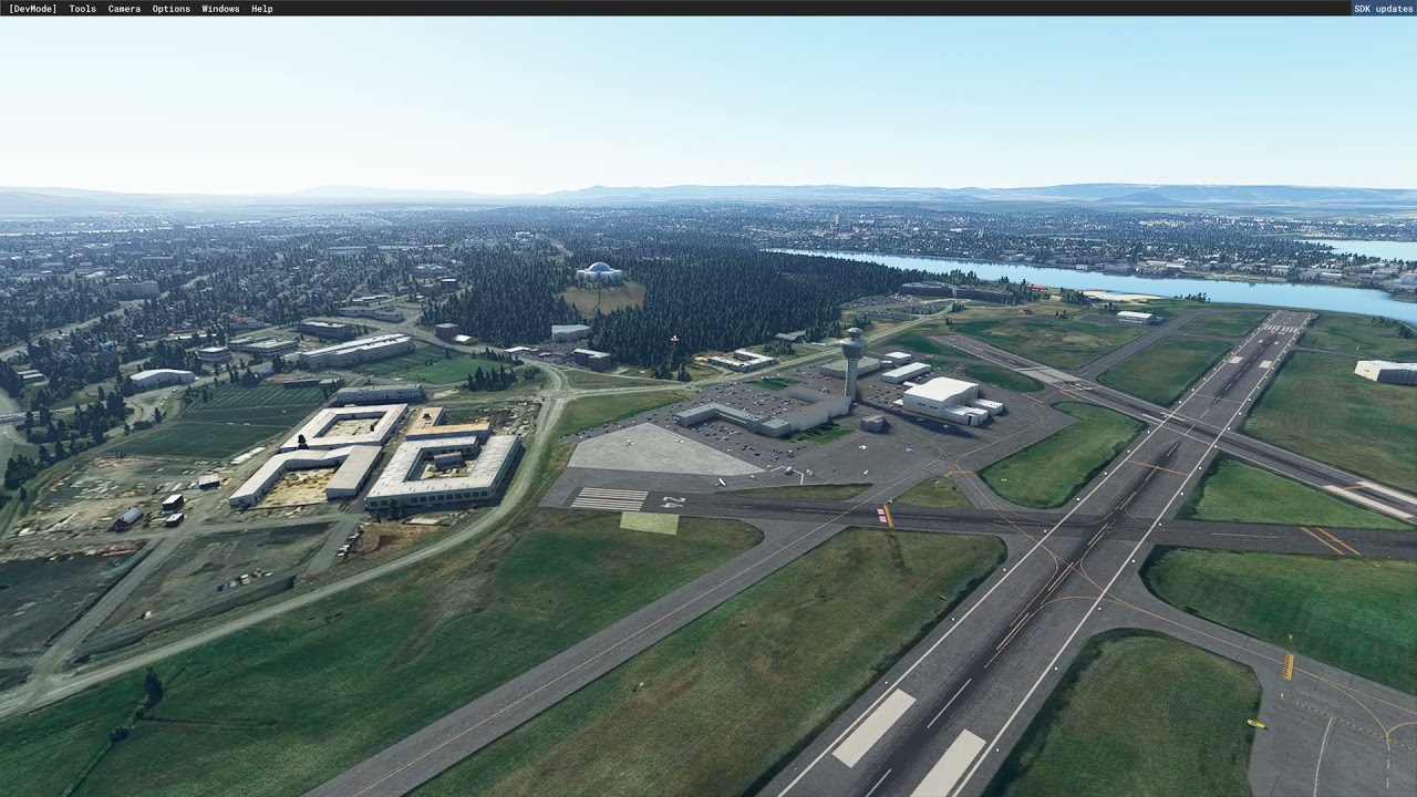 Microsoft Flight Simulator - WUV - Terrain LOD differences
