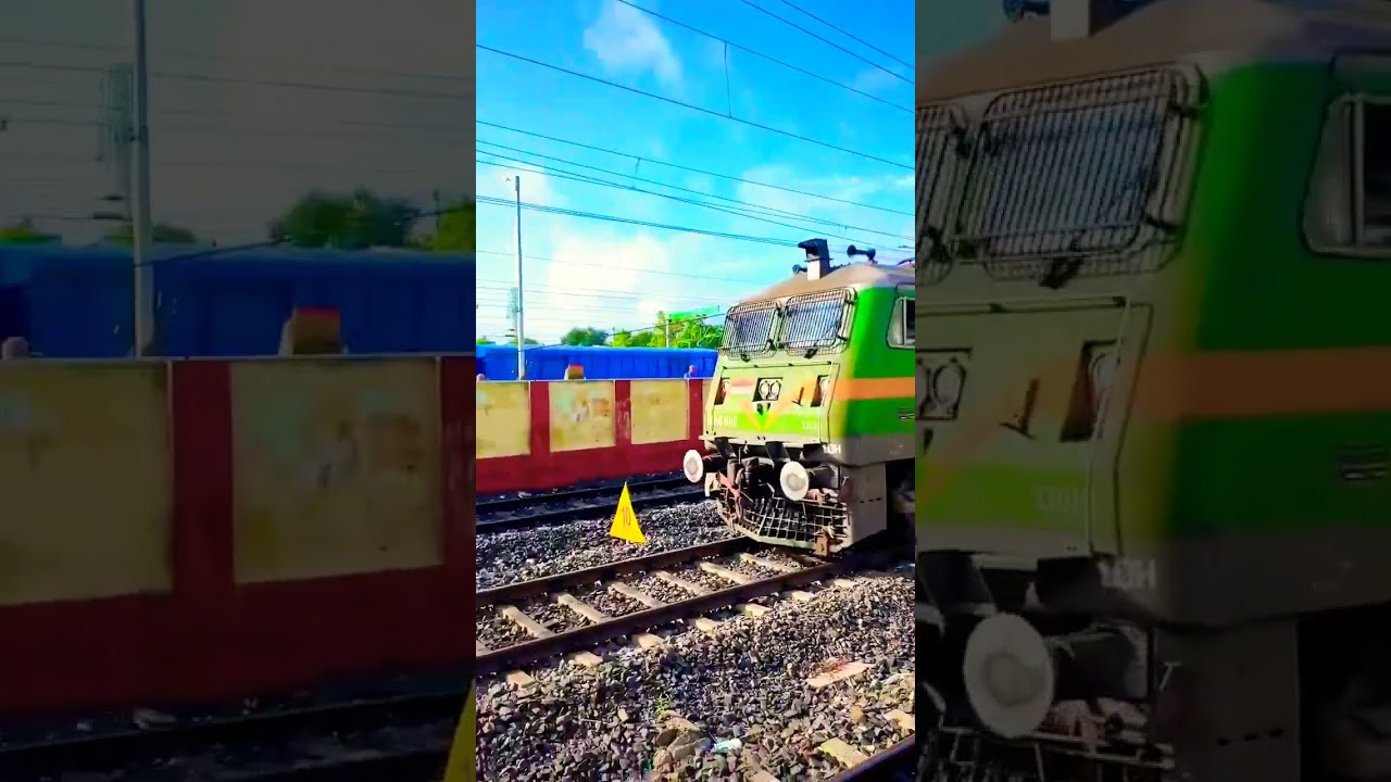 जबर्दस्त wap 9 Engine #shorts #shortsvideo #trainvideo