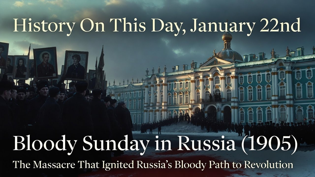 History, January 22nd: Bloody Sunday in Russia (1905) - The Massacre That Ignited Russia's Bloody