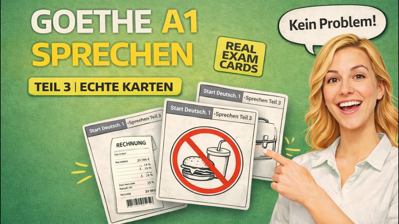 Goethe-Zertifikat A1 – Sprechen Teil 3 | Übung 2