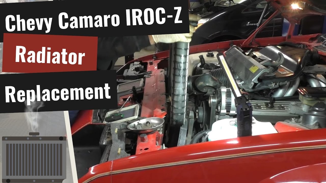 '89 Camaro IROC-Z: Замена радиатора