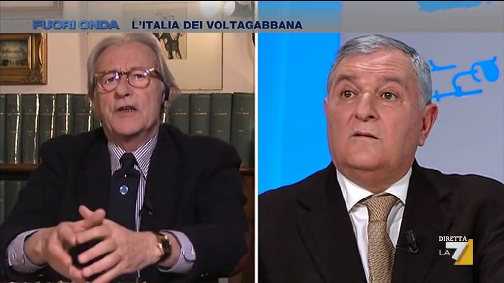 D'Anna a Feltri: lei è più saccente che intelligente