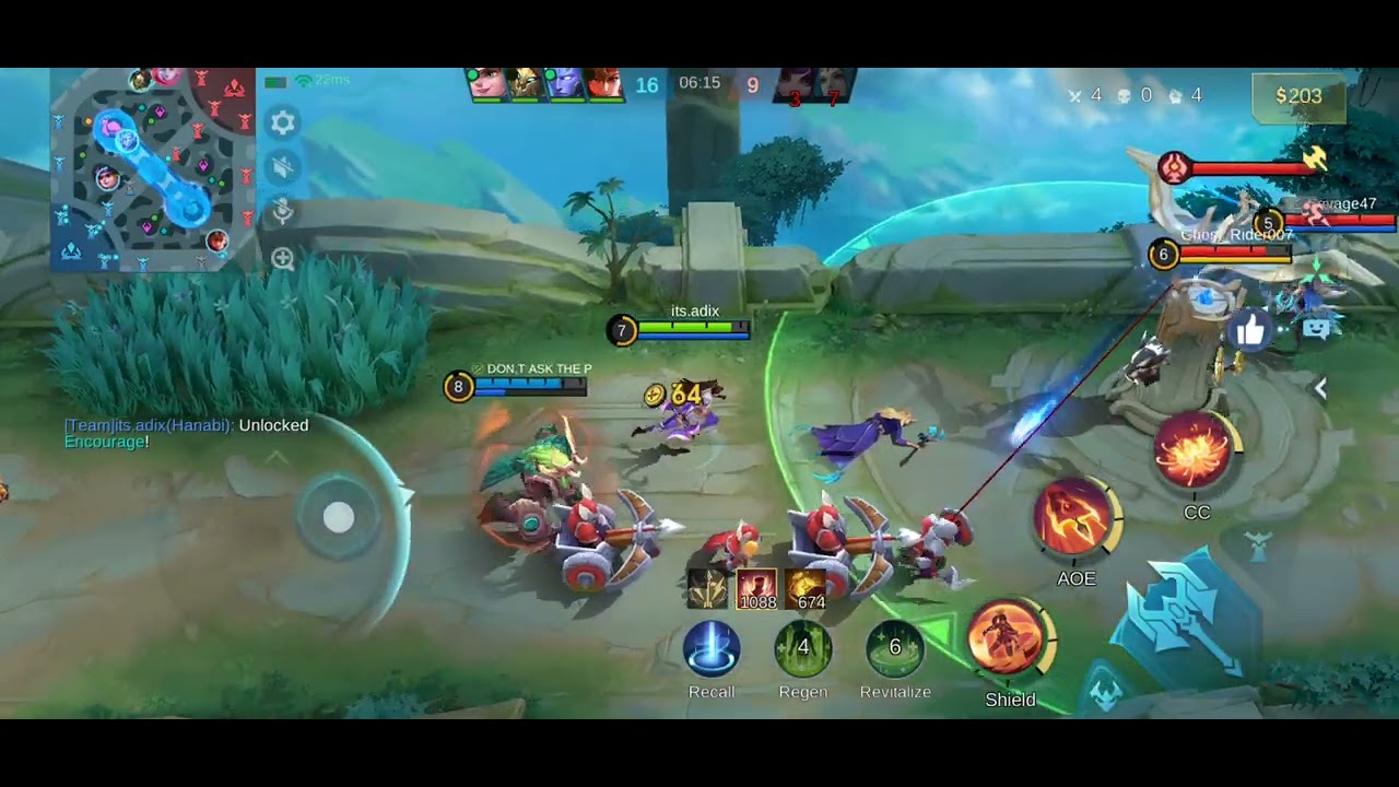 Hanabi MVP Level Gameplay | Marksman Carry | Mobile Legends | Adix Gaming