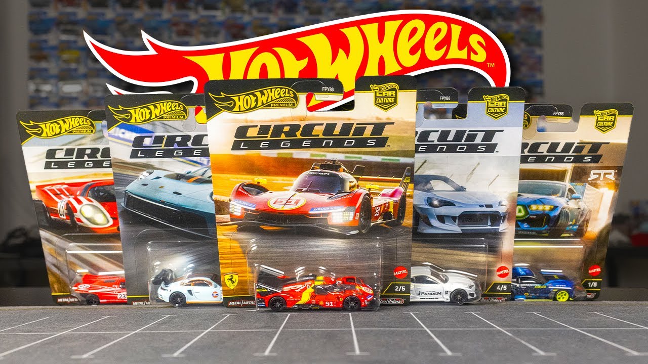 Unboxing Hot Wheels Circuit Legends (Ferrari 499p)