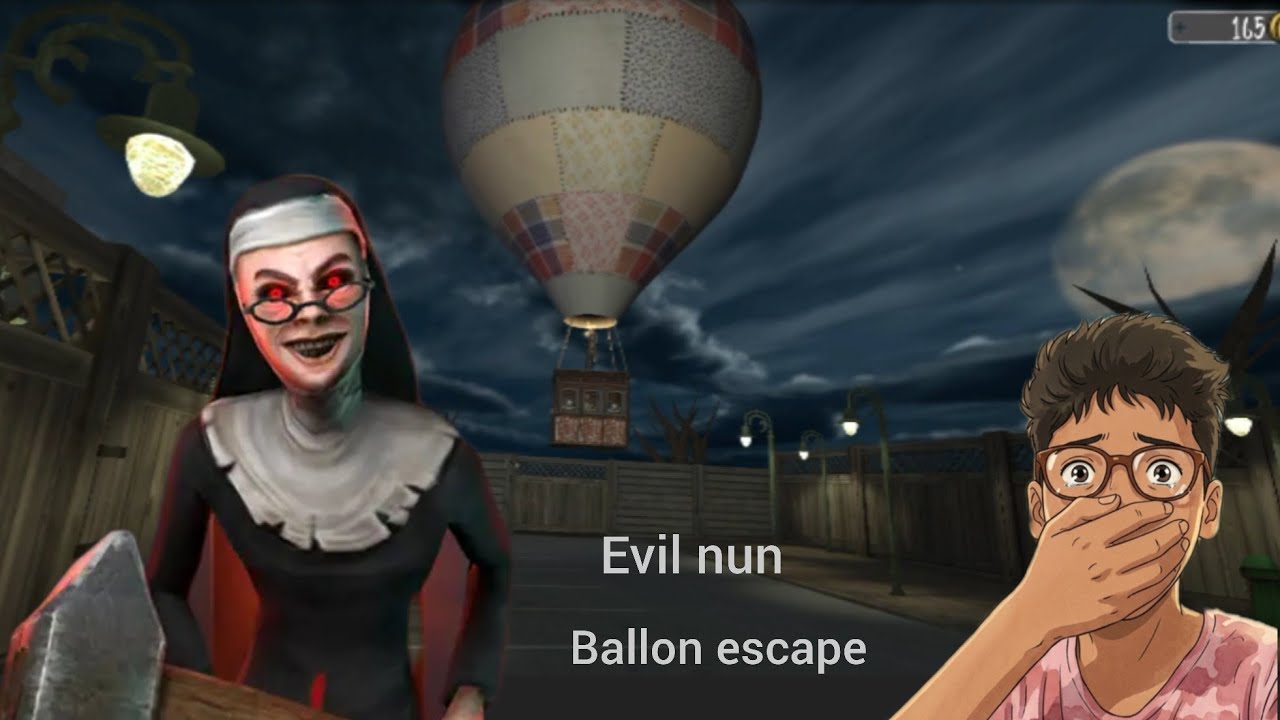 𝙴𝚟𝚒𝚕 𝚗𝚞𝚗  𝚋𝚊𝚕𝚕𝚘𝚗 𝚎𝚜𝚌𝚊𝚙𝚎. ✨✨✨. #evilnun 