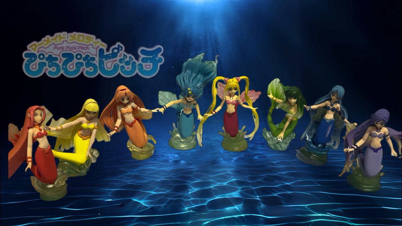 ぴちぴちピッチ  真珠美人魚 幸福的女孩8人中文版