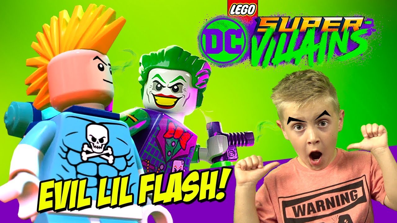 Little Flash plays Lego DC Super-Villains! | K-CIty