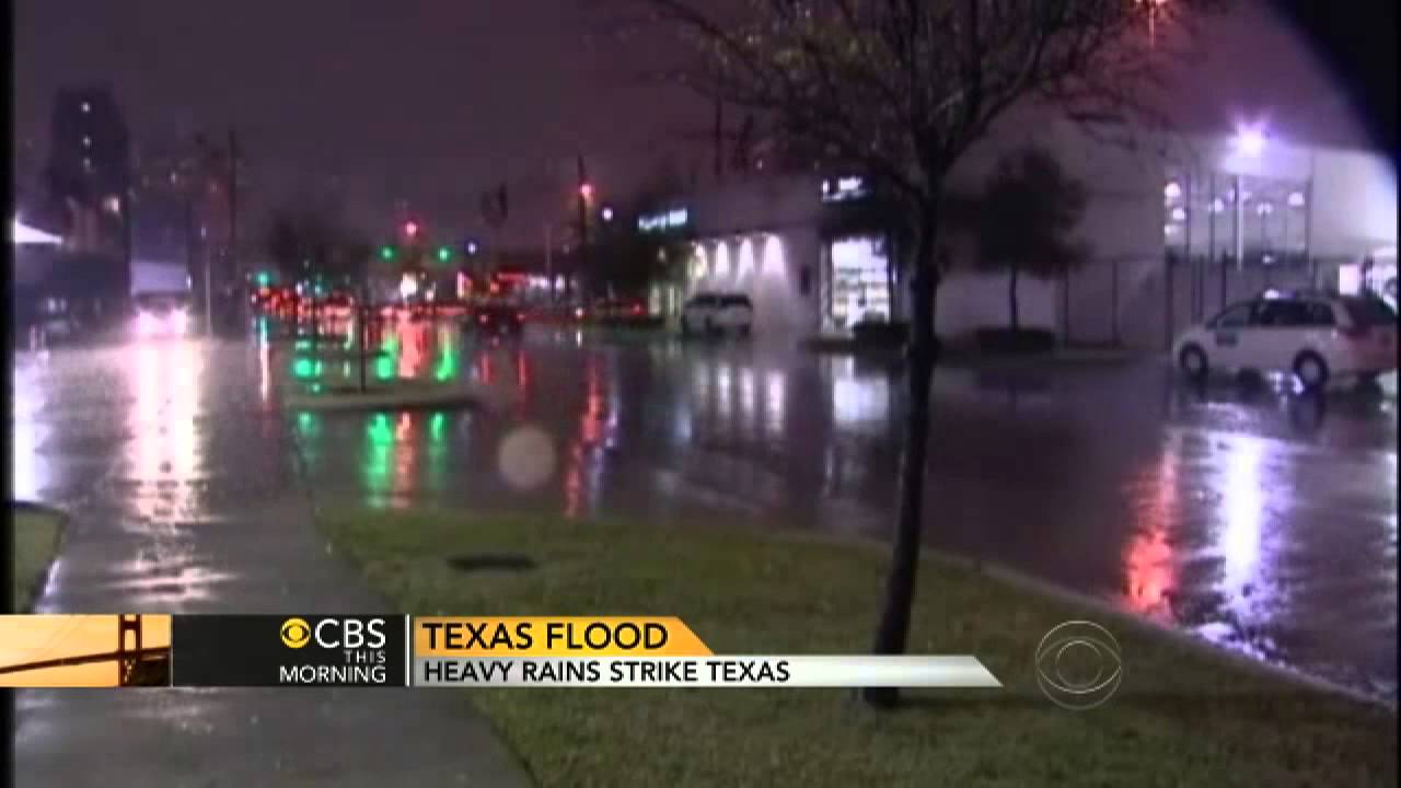 Texas faces flood risk after heavy rain