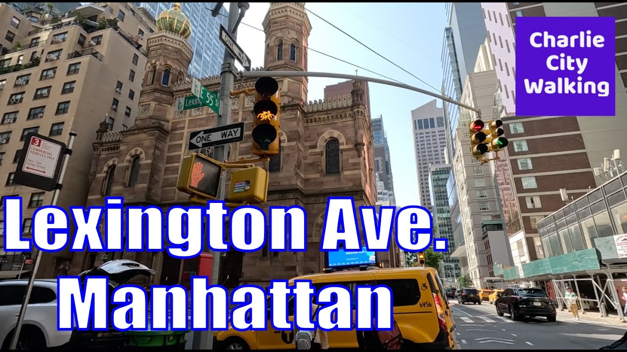 Lexington Avenue, Manhattan, New York Walking Tour