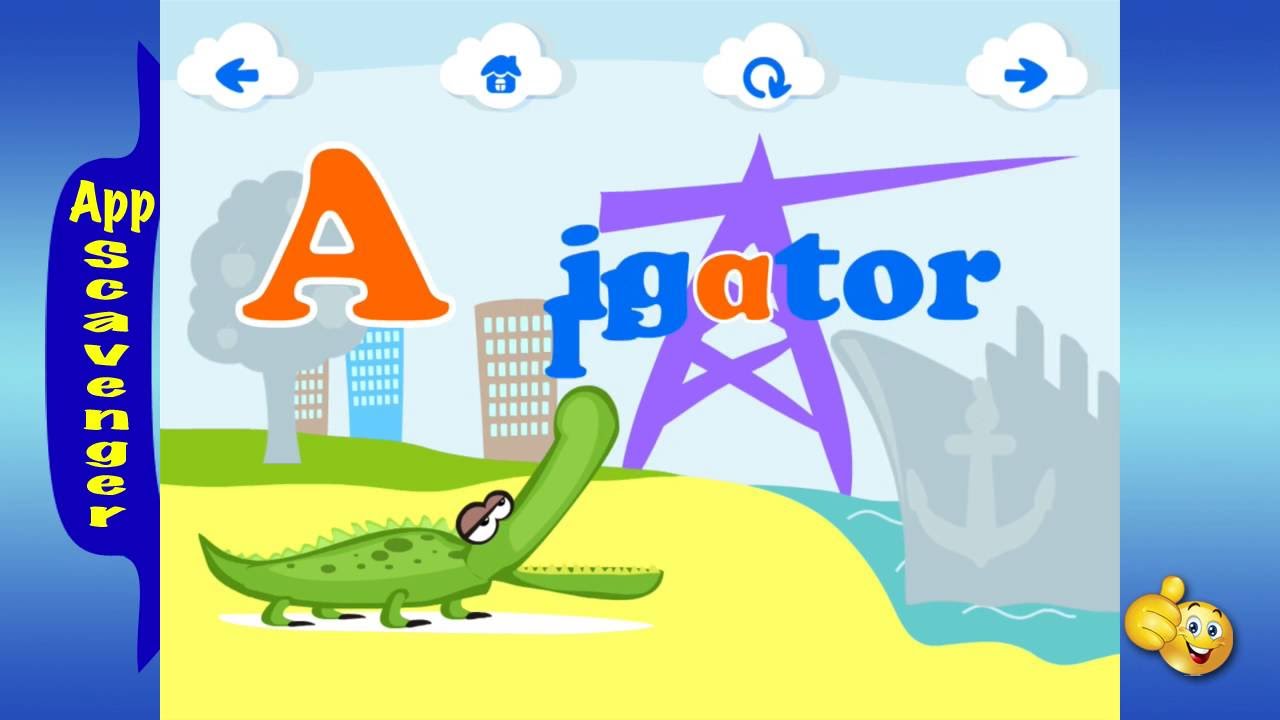 Kids Academy - Animal alphabet. Learning new letters is FUN