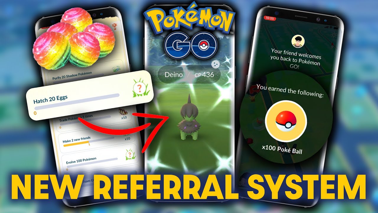 *БЕСПЛАТНЫЕ НАГРАДЫ* в POKEMON GO | Объяснение реферальной системы *ОБНОВЛЕННЫЕ НАГРАДЫ*