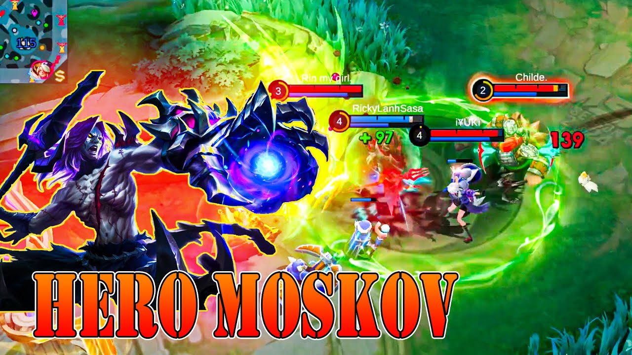 Hero Moskov Video Mobilelegeng  Mobilelegeng  #mobilelegends #mlbb #mllivestream #mllive
