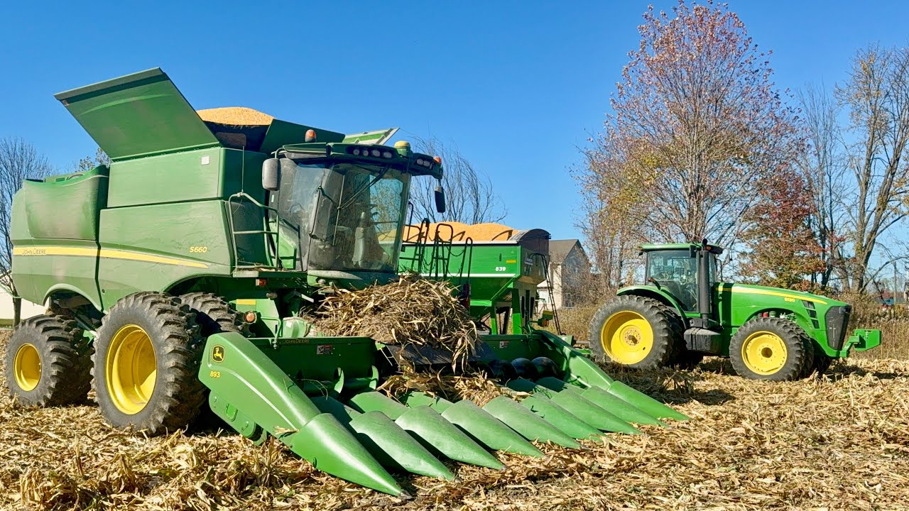 Экскурсия по уборочной технике! 🌽 (Кукуруза 2025)
