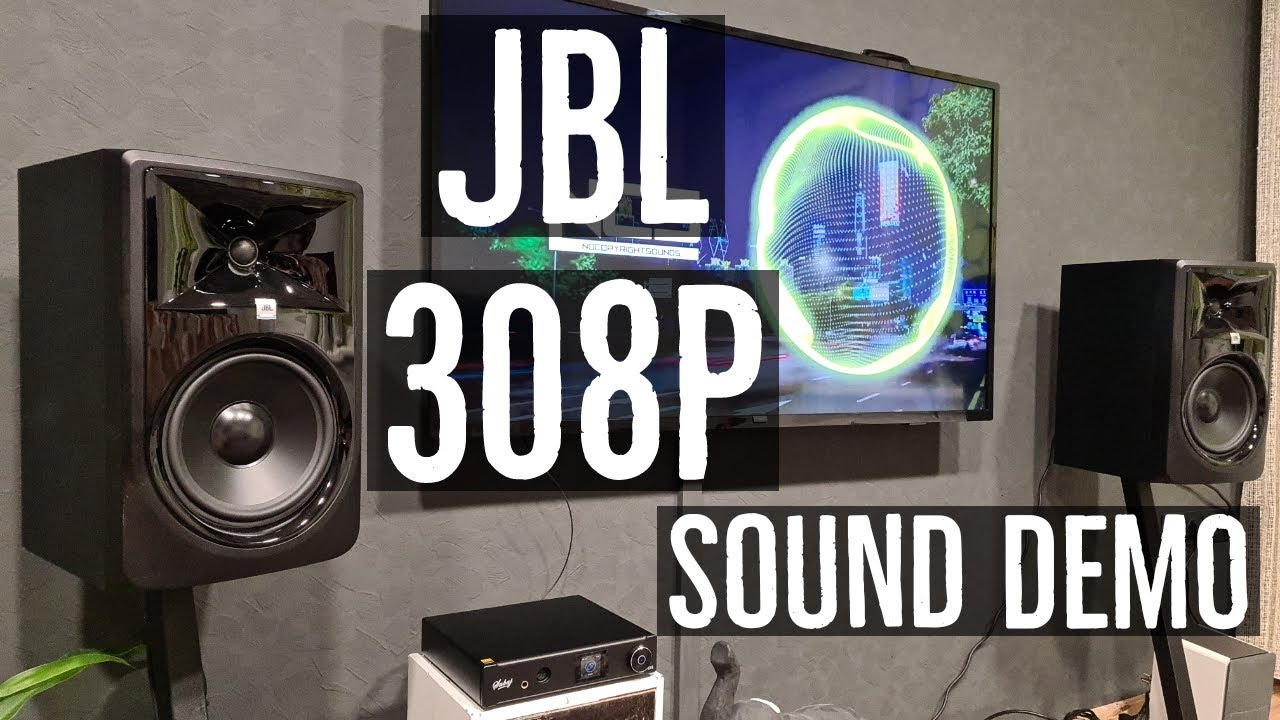 JBL 308p mkii Studio Monitor Sound Test