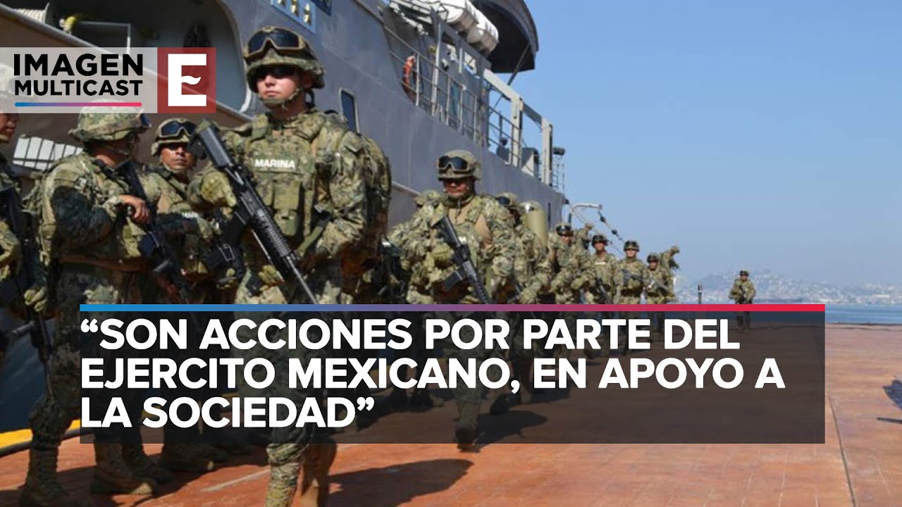 llegan más militares a Acapulco, Guerreo, para reforzar los operativos de seguridad