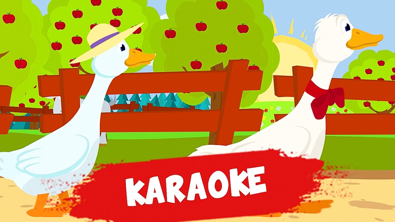 KARAOKE - WESOŁE GĄSKI (WERSJA Z LINIĄ MELODYCZNĄ)