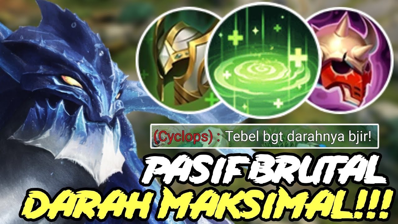 DARAH SAMPE TUMPAH TUMPAH PASIF JADI AUTO BRUTAL‼️BELERICK BUILD FULL HP‼️BELERICK BUILD TERKERAS