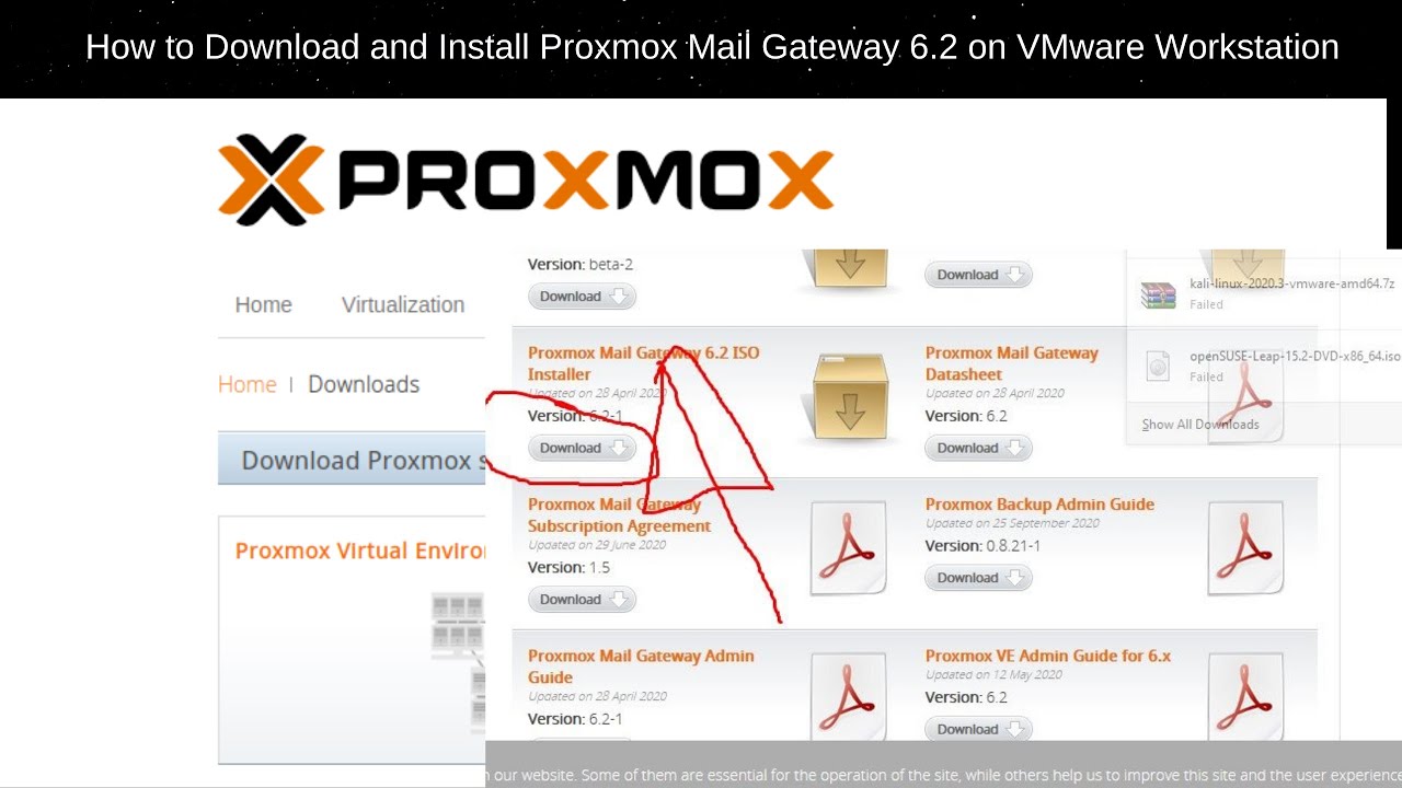How to Download and Install Proxmox Mail Gateway 6 2 on VMware Workstation