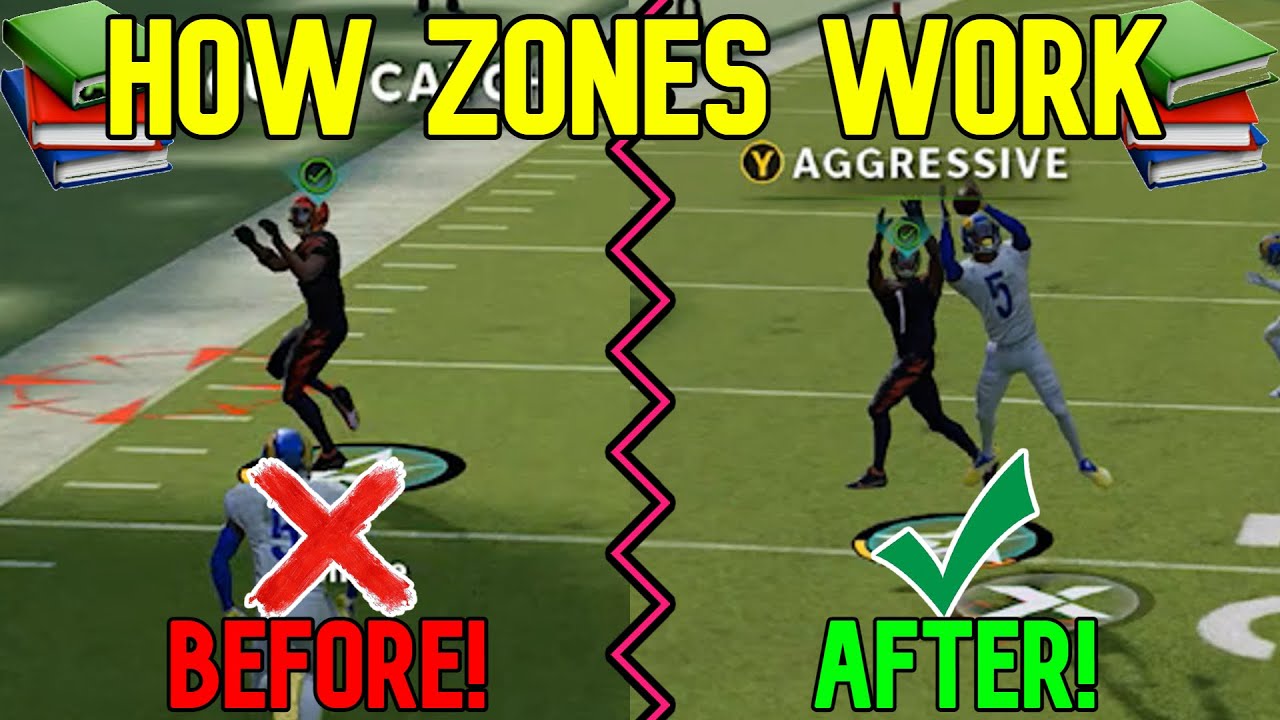 📚HOW ZONES WORK in Madden NFL 22! What Zones Best Stop The Run, Pass & More! Defense Tips and Tricks