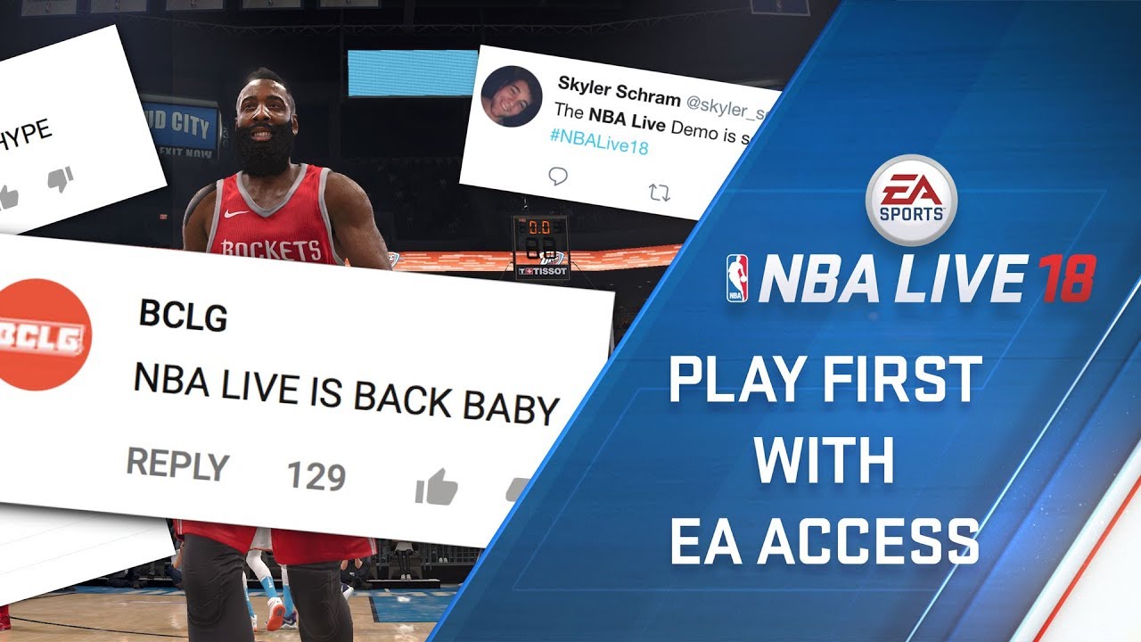 Play NBA LIVE 18 First on Xbox One