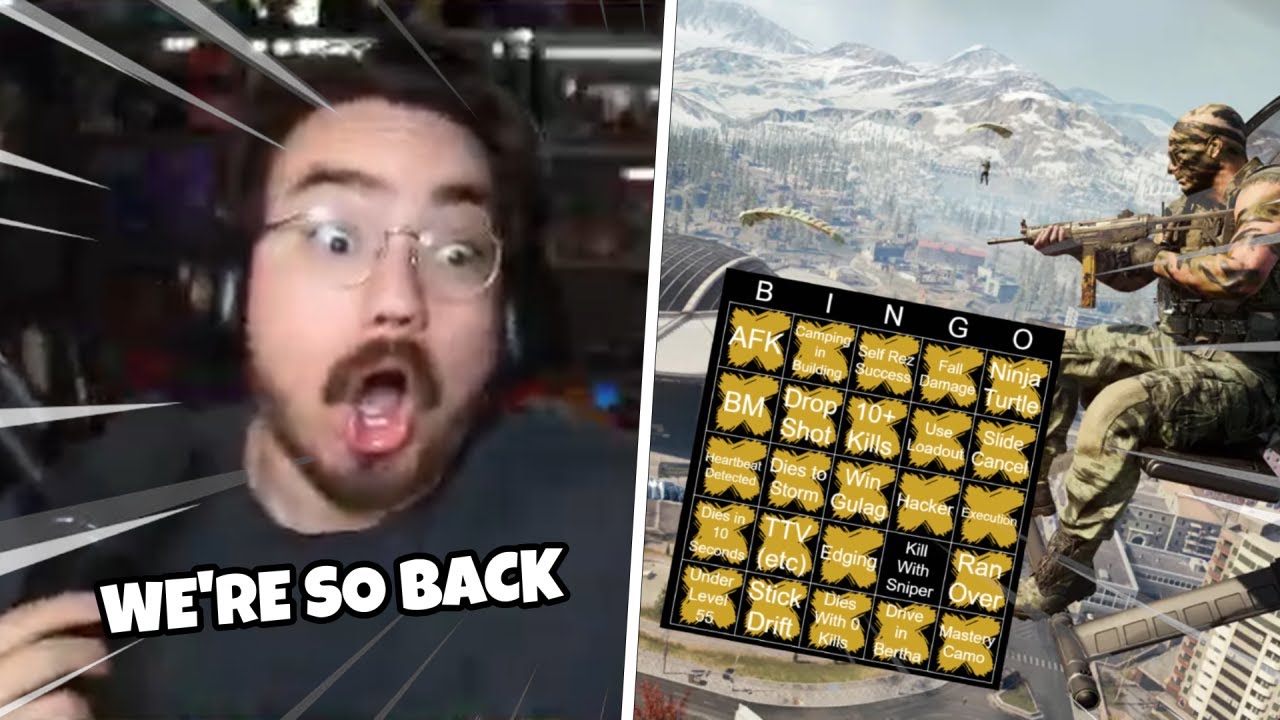 WARZONE BINGO IS BACK ON VERDANSK!