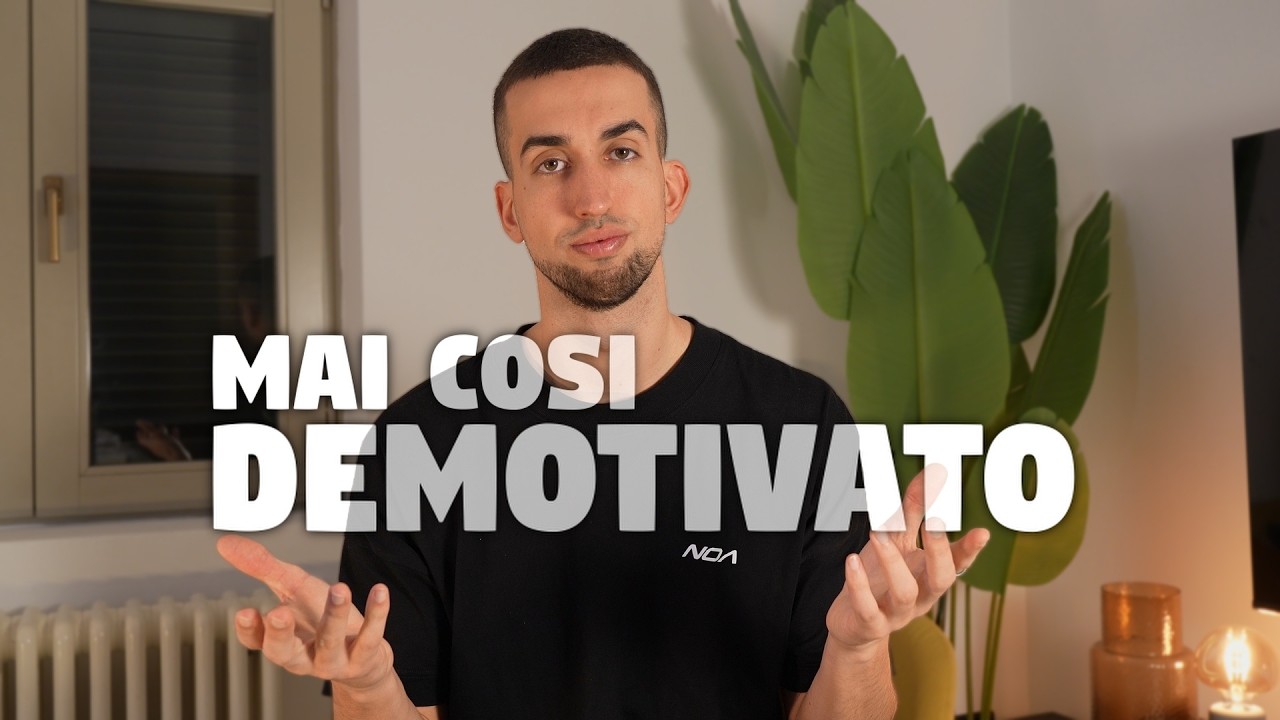 Non sono MAI stato così Demotivato, eppure...