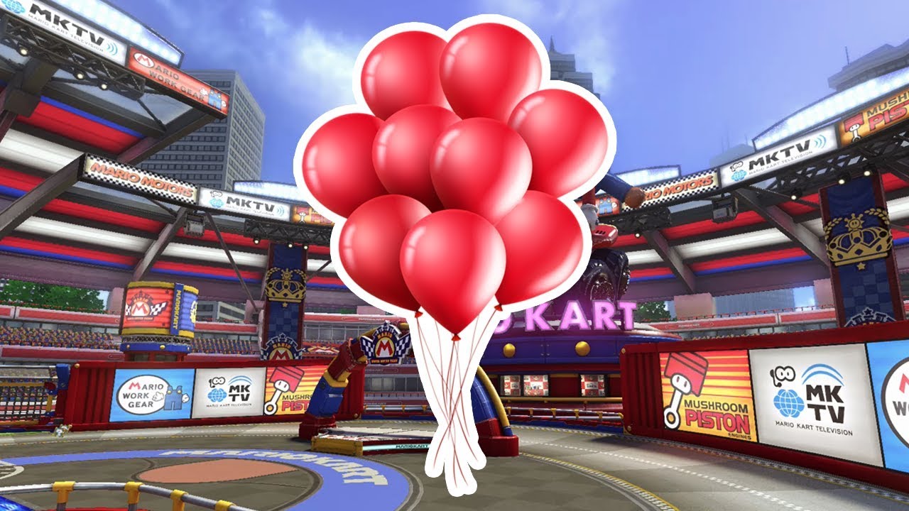 Mario Kart 8 Deluxe: Battle Mode - Balloon Battle (All Courses)