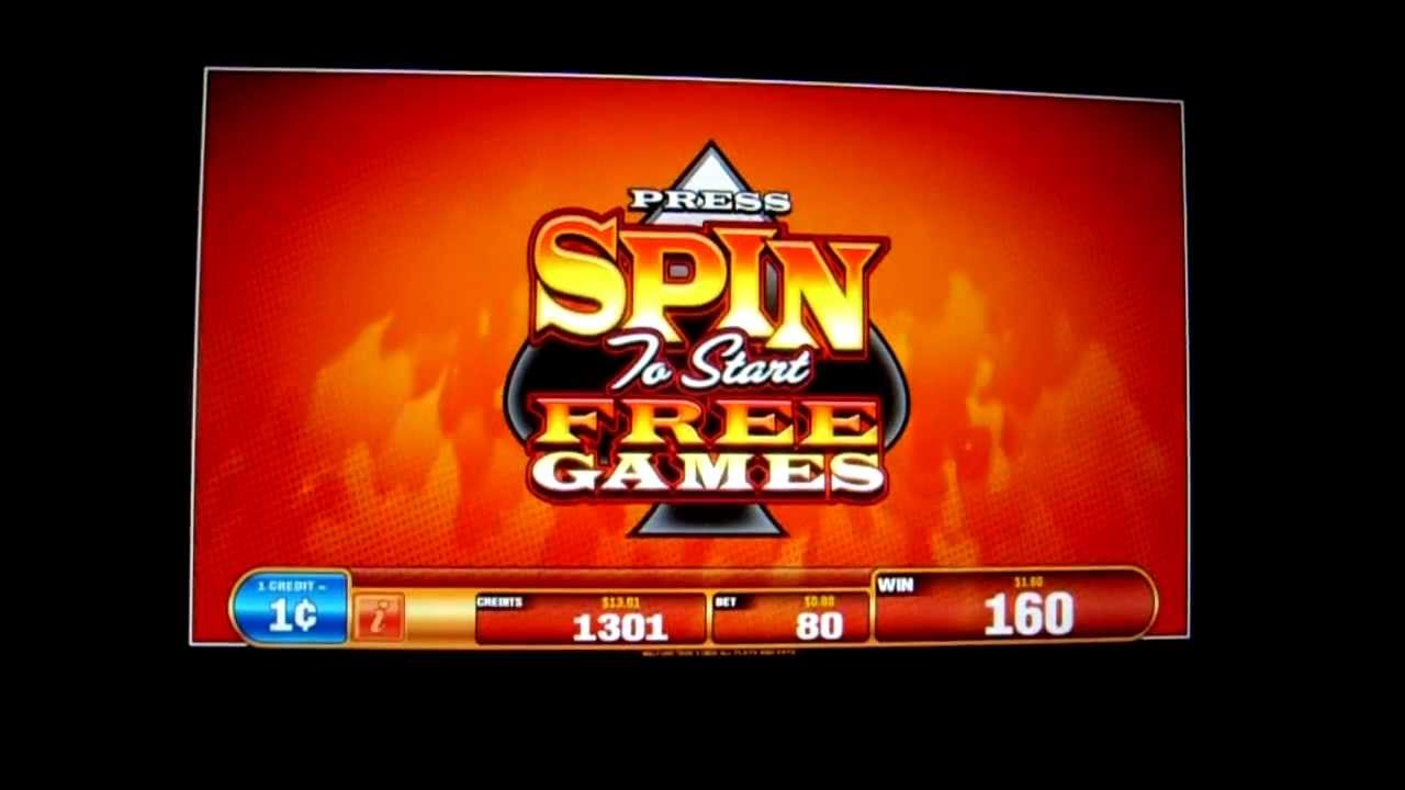Hand of the Devil Bonus - BIG WIN - 1c Bally Video Slots