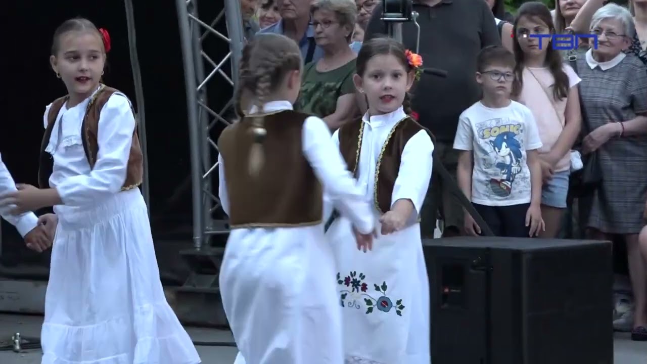 Dečji ansambl KUD-a „Stanko Paunović“ proslavio pobedu igrama iz Levča - TV Pančevo
