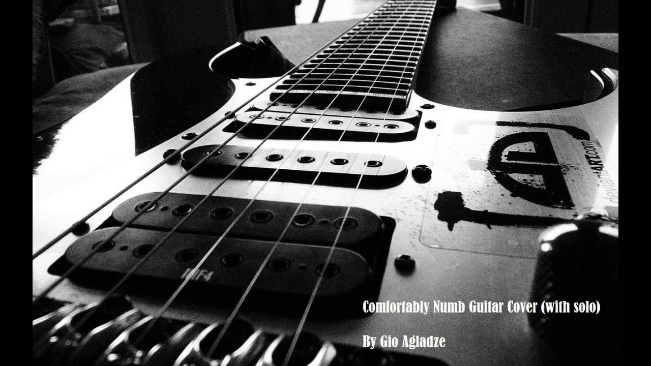 Comfortably Numb guitar cover(with solo) by gio agladze