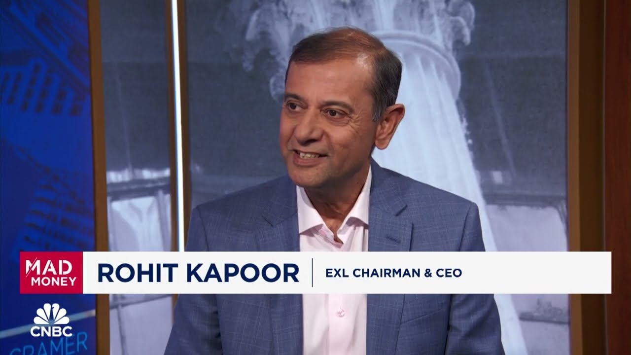 CNBC's Mad Money with EXL's Chairman and CEO Rohit Kapoor