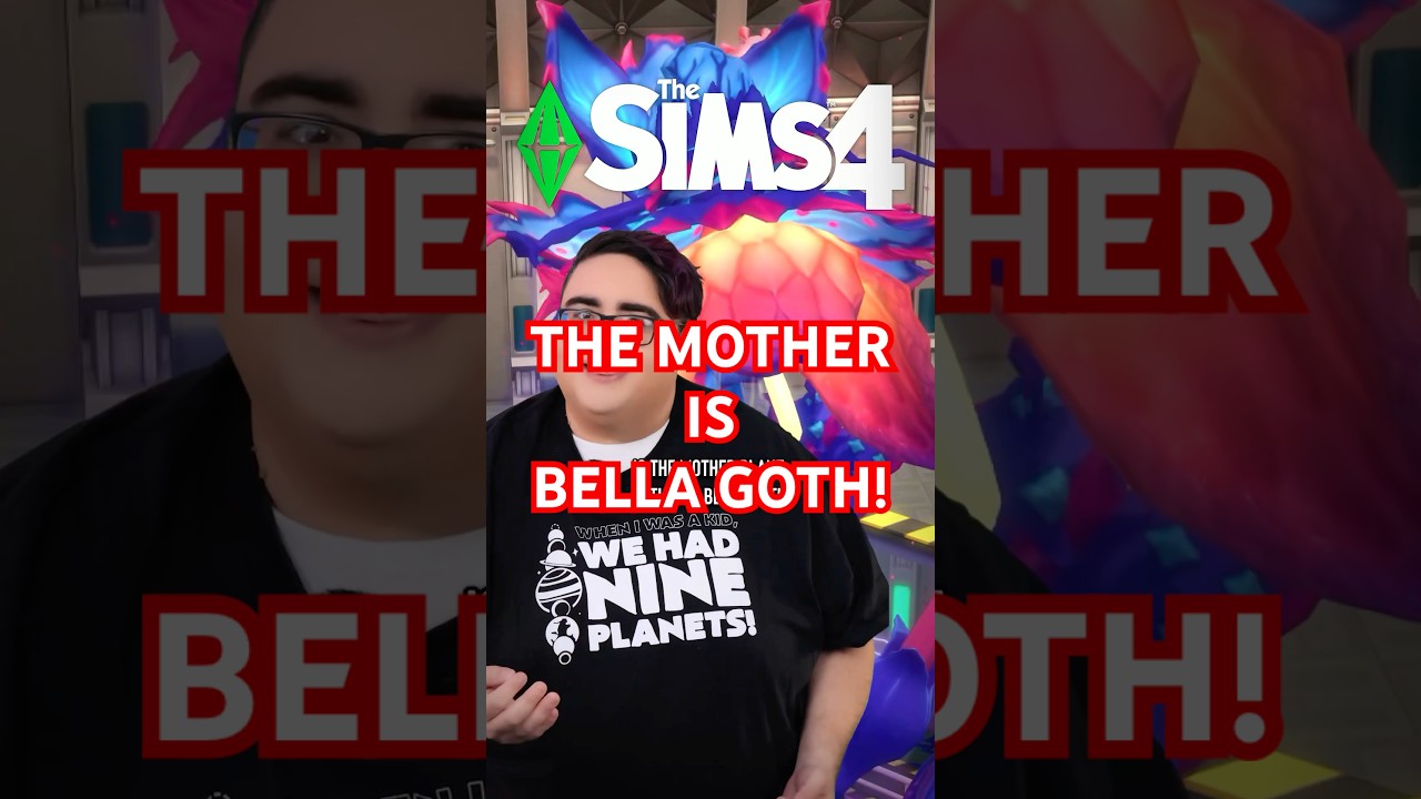 Is The Mother Plant ACTUALLY Bella Goth?! #thesims4 #sims4 #shorts
