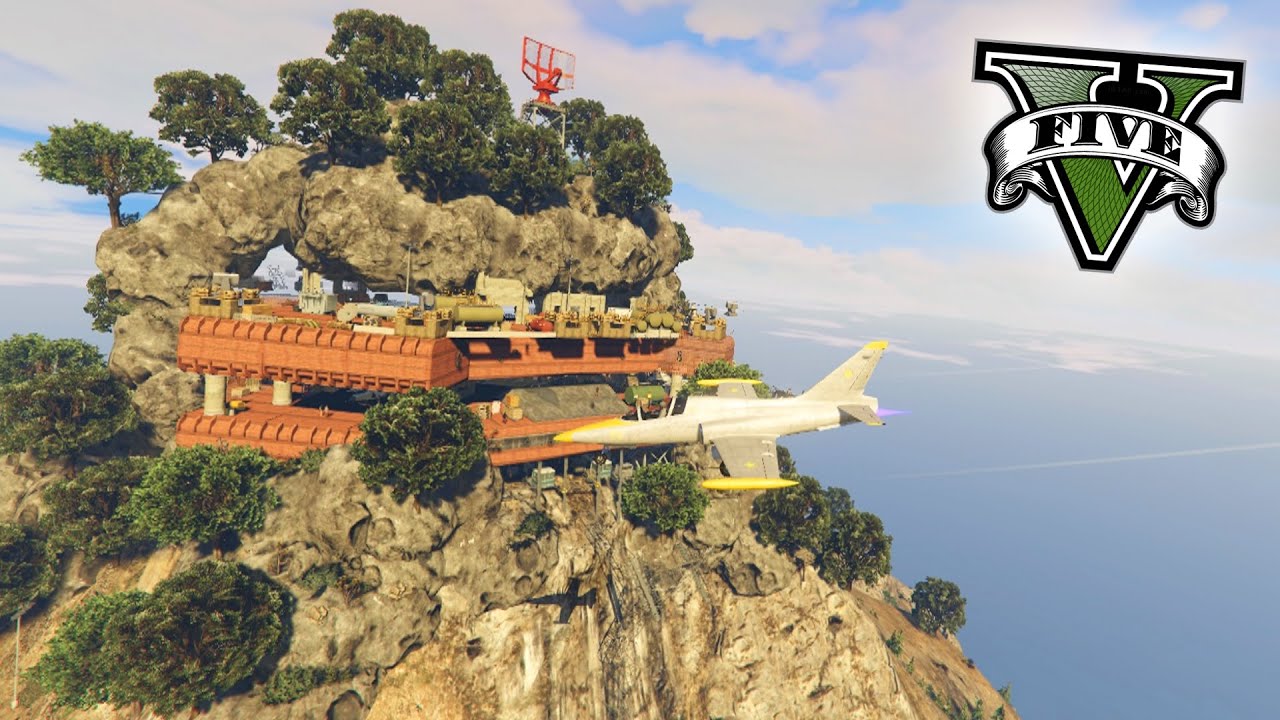 INCREIBLE! BASE MILITAR SECRETA!! - GTA V Mods Editor