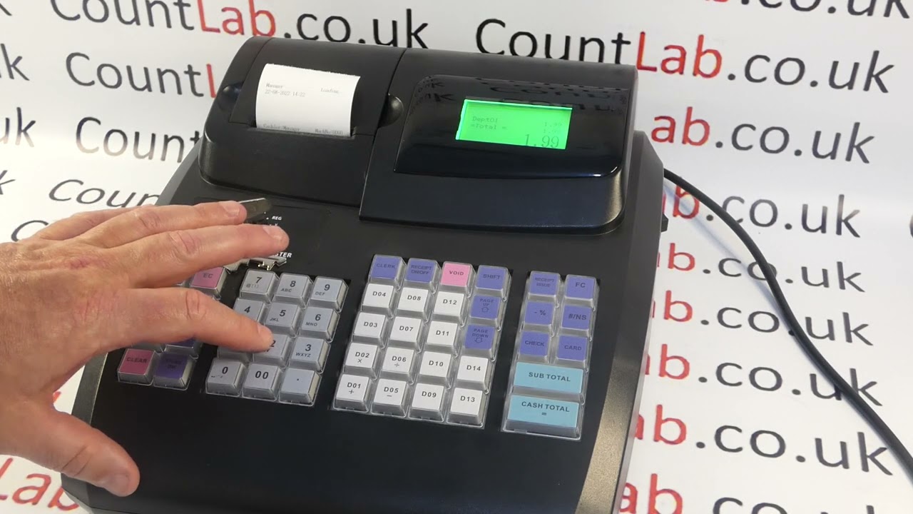 CL799 - How To Use Your CountLab 7, 8, 9 Cash Register Basic Instructions Tutorial