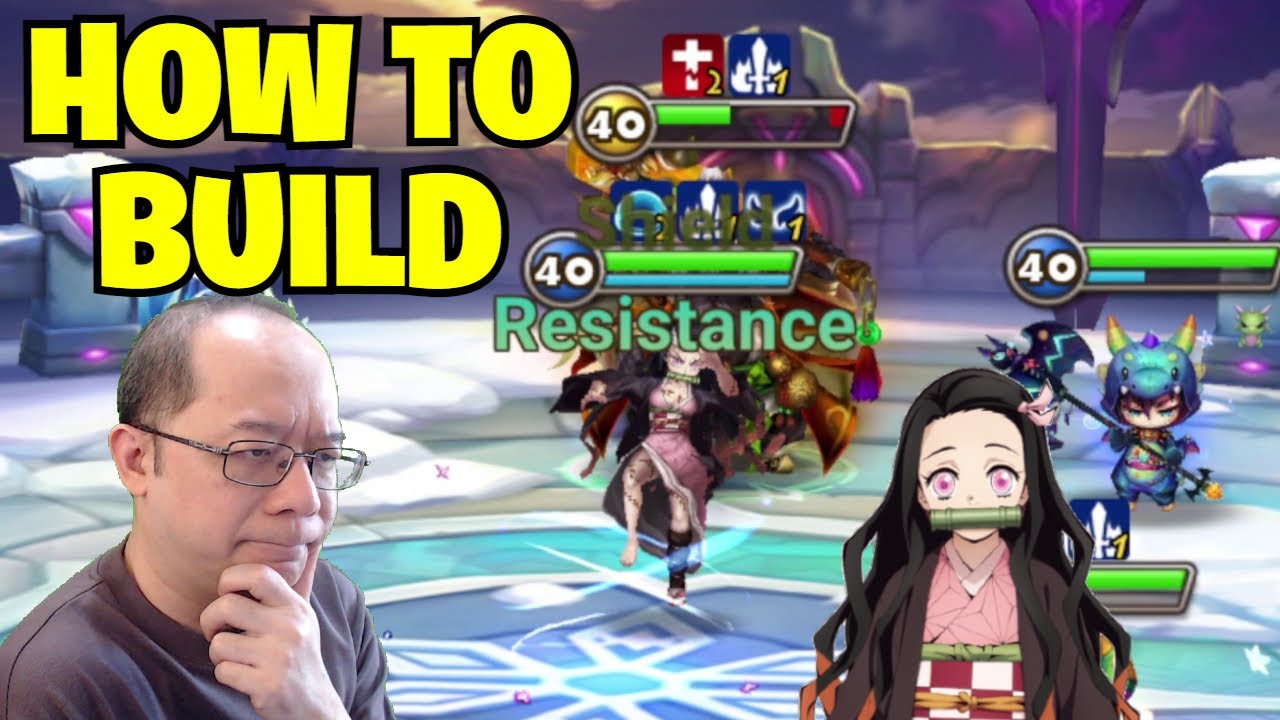 How to Build WATER NEZUKO? WATER NEZUKO KAMADO Review (Summoners War x Demon Slayer)