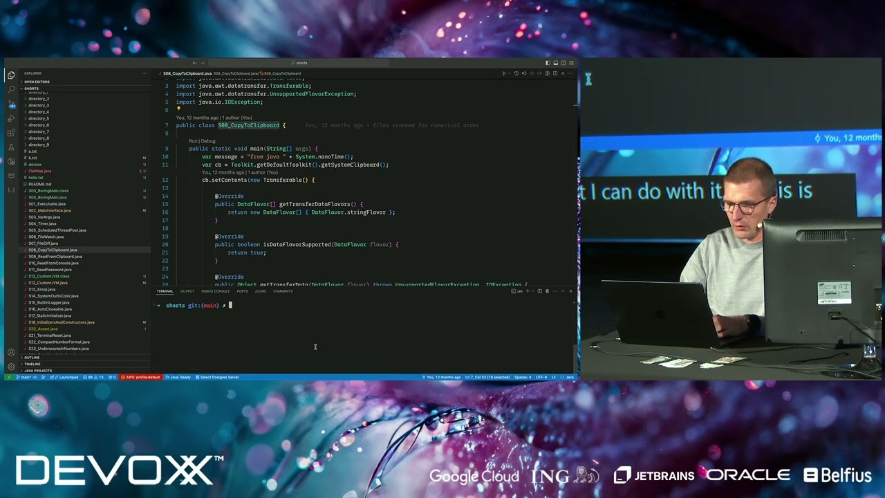 Лучшее из шоу Java Shorts: 100 фрагментов за 50 минут от Адама Бьена